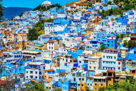 Passeio pela cidade azul de Chefchaouen