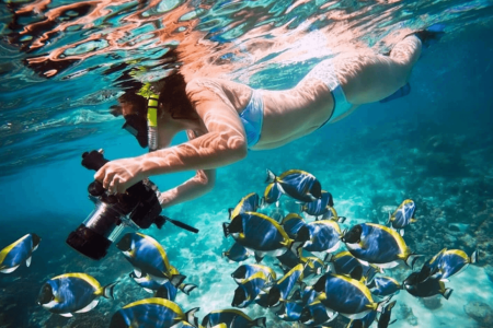 Passeio de Barco para Mergulho com Snorkel na Ilha de Tiran saindo de Sharm El Sheikh