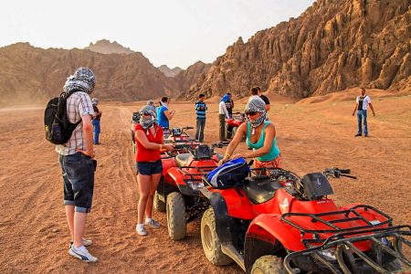 Passeio de Quadriciclo no Deserto de Sharm El-Sheikh