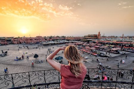 Passeio pela cidade de Marrakech